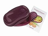 TUPPERWARE Mikrowelle Omelett-Meister lila Omlettwunder Eier Mikro mit Rezept