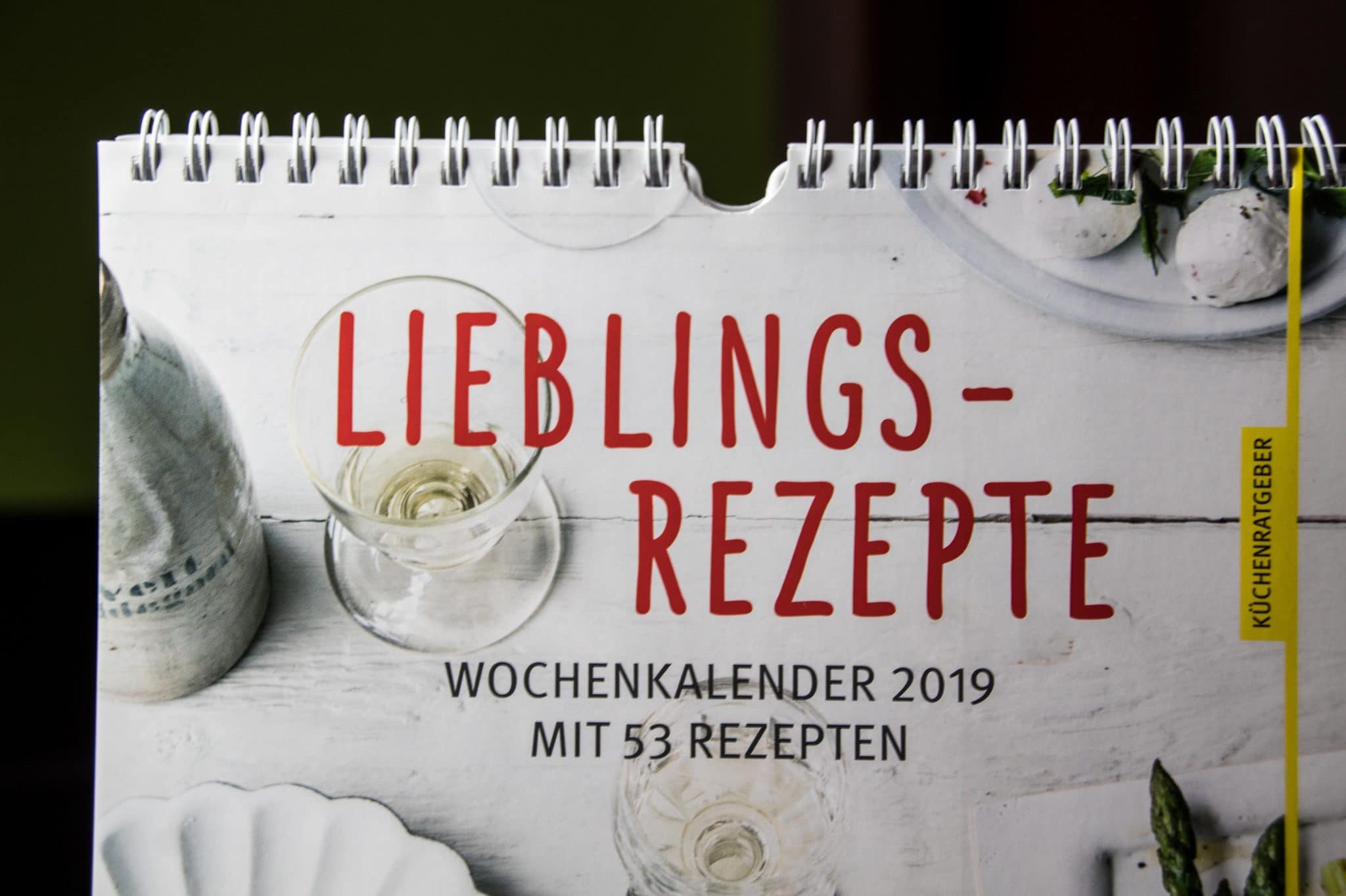 wochenkalender lieblingsrezepte von DUMONT